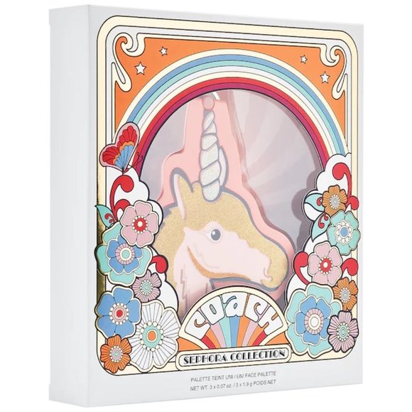 Coach x Sephora Collection Unicorn Mirror Face Palette Eyeshadow Limited Edition - Picture 3 of 5